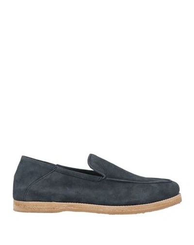 Andrea Ventura Firenze Loafers In Blue