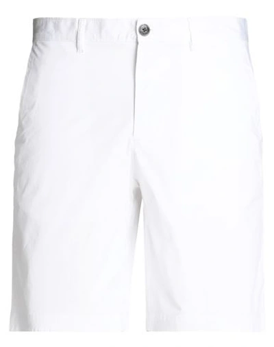 Michael Kors Mens Washed Polin Short Man Shorts & Bermuda Shorts White Size 32 Cotton, Elastane