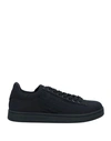 Ea7 Man Sneakers Black Size 4.5 Cotton, Polyester, Polyurethane