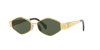 Celine Woman Sunglass Metaltriomphe In Green