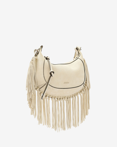 Isabel Marant Oskan Moon Bag In White