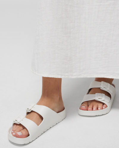 Soma Women's  Swim Sandals In White Size 9