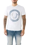 True Religion Brand Jeans Strike Graphic T-shirt In Optic White