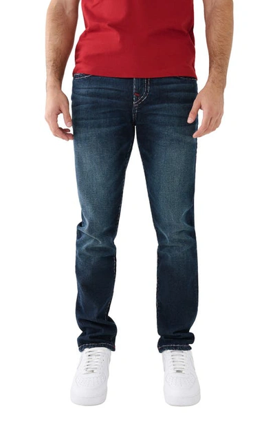 True Religion Brand Jeans Rocco Super T Skinny Jeans In Naos Dark Wash
