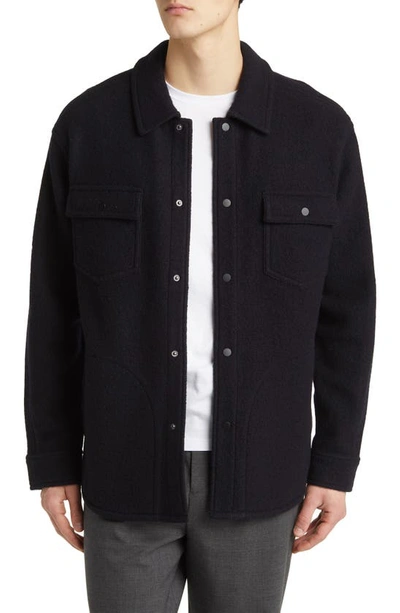 REIGNING CHAMP WARDEN BOILED WOOL OVERSHIRT
