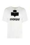 Isabel Marant Étoile Zewel Logo Tee-shirt In White