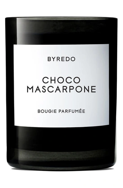 Byredo Choco Mascarpone Candle In Black