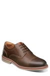 Florsheim Norwalk Cap Toe Derby In Brown Ch