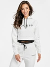 Guess Factory Ivy Crop Hoodie In Multi