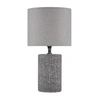 HOME OUTFITTERS GREY TABLE LAMP, GREAT FOR BEDROOM, LIVING ROOM, MODERN/CONTEMPORARY