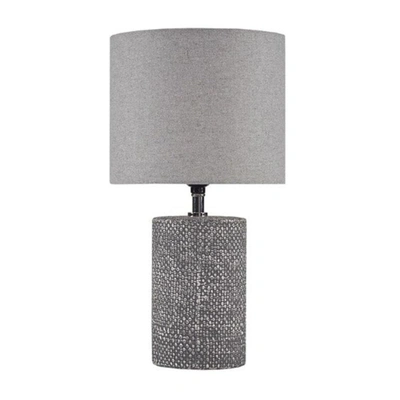 Home Outfitters Grey Table Lamp , Great For Bedroom, Living Room, Modern/contemporary