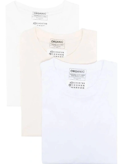 Maison Margiela T-shirts And Polos In White