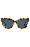 Isabel Marant Cat-eye Acetate Sunglasses In Yellow / Blue