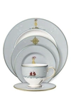 Wedgwood Sailors Farewell 5-piece Place Setting In Grey