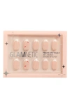 GLAMNETIC SHORT ROUND PRESS-ON NAILS SET