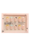 GLAMNETIC SHORT ROUND PRESS-ON NAILS SET