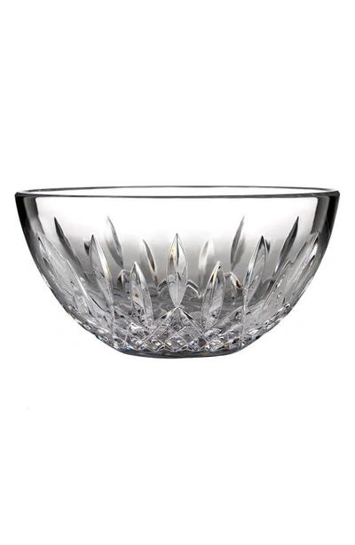 WATERFORD WATERFORD 'LISMORE' LEAD CRYSTAL BOWL