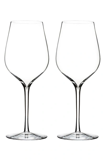 WATERFORD WATERFORD 'ELEGANCE' FINE CRYSTAL SAUVIGNON BLANC GLASSES