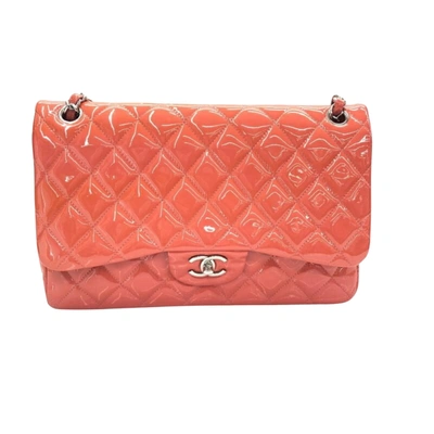 Pre-owned Chanel Orange Leather Shopper Bag ()