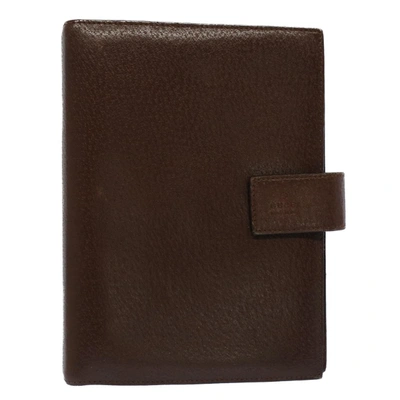 Gucci Couverture Agenda Brown Leather Wallet  ()
