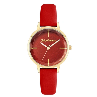 Juicy Couture Gold Women Watch In Red