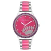 Juicy Couture Multicolor Metal Watch In Silver
