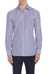 TOM FORD TOM FORD SLIM FIT STRIPE BUTTON-UP SHIRT