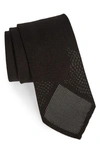 THOM SWEENEY SILK GRENADINE TIE