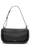 Jw Anderson The Bumper 12 Leather Crossbody In Black