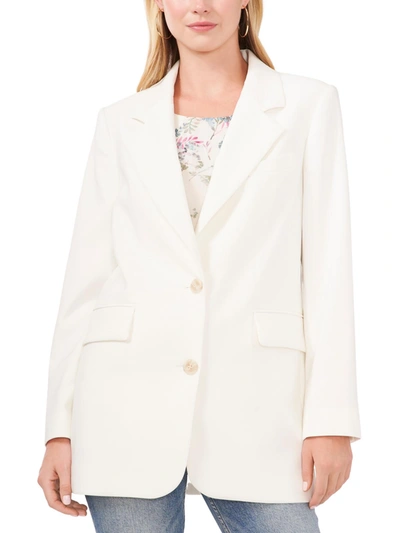 Vince Camuto Womens Office Business Two-button Blazer In White