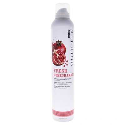 Rusk Puremix Fresh Pomegranate Color Protecting Hairspray By  For Unisex - 10 oz Hair Spray
