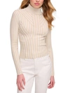 DKNY JEANS WOMENS KNIT RIBBED TURTLENECK SWEATER