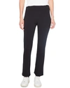 Nic + Zoe Nic & Zoe Copley Straight Bi-stretch Pant In Black