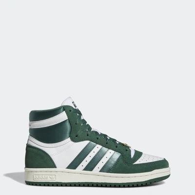 Adidas Originals Top Ten Rb Casual Sneakers In Green/white