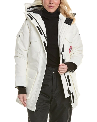 Canada Goose Expedition Parka In White