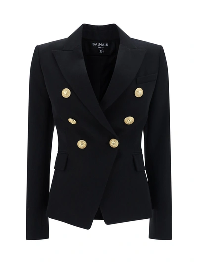 BALMAIN 6 BTN WOOL JACKET