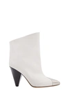 ISABEL MARANT LEATHER ANKLE BOOTS
