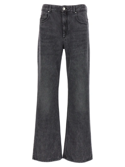 Isabel Marant Belvira Jeans In Grey