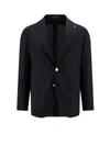 Tagliatore Men's Single-breasted Virgin Wool Jacket