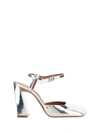 Amina Muaddi Charlotte 95 Leather Mary Jane Pumps