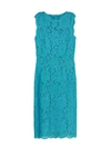Dolce & Gabbana Floral-lace Sleeveless Midi Dress