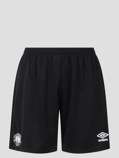 Les Artists Football Shorts In Blue