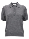 P.A.R.O.S.H KNITTED  SHIRT POLO GRAY