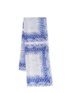 PHILOSOPHY SCARF WITH ALL-OVER PRINT