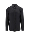 DOLCE & GABBANA SILK SHIRT WITH ALL-OVER MONOGRAM