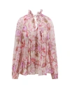 Zimmermann Gathered Billow Blouse