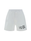 Dsquared2 Icon Elasticated Waist Bermuda Shorts