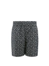 ISABEL MARANT COTTON SHORTS WITH ALL-OVER PRINT