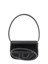Diesel Xs 1dr Smooth Leather Top Handle Bag In Black