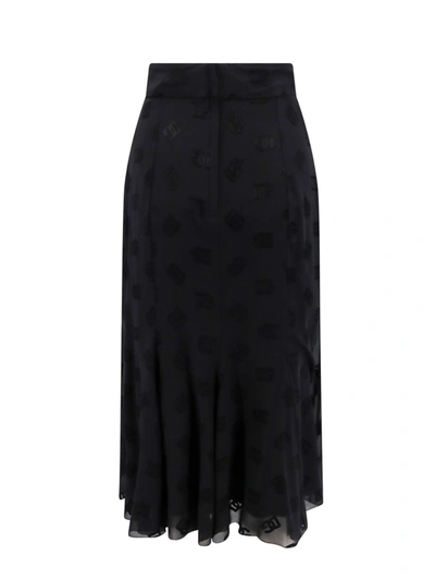 Dolce & Gabbana Skirt In Negro